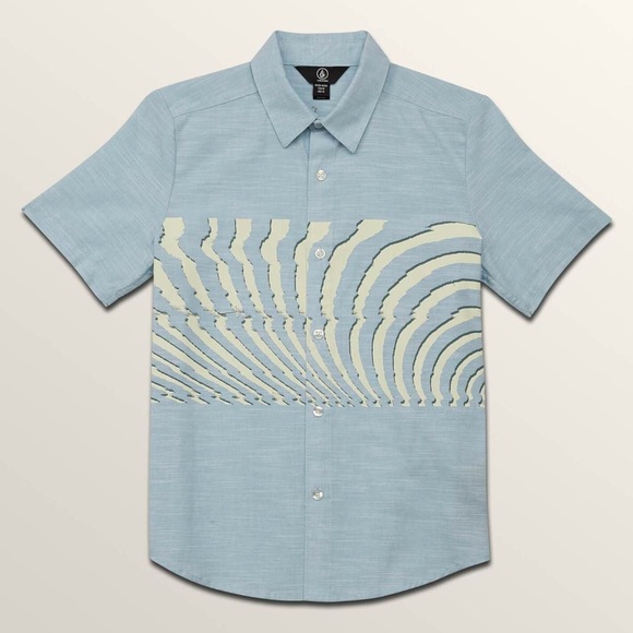 VOLCOM Big Boys Blocked Short Sleeve Shirt